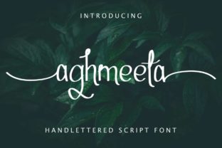 Aghmeeta Font Review for Creative Designers and Makers