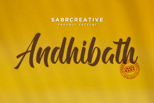 Andhibath Font: Timeless Script for Modern Design