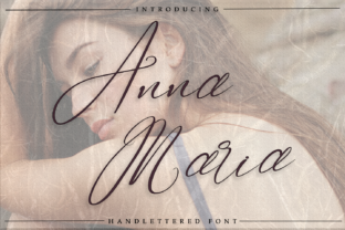Anna Maria Font: Elevate Your Brand with Romantic Script Typography