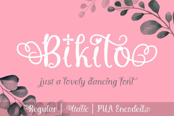 Bikito Font for Creative Branding and Handwritten Design Projects