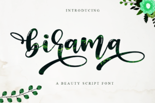 Birama Font Review: A Handwritten Script with Elegance