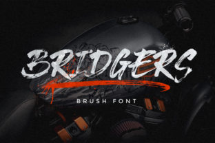 Bridgers Brush Font for Editorial Design and Creative Publishing