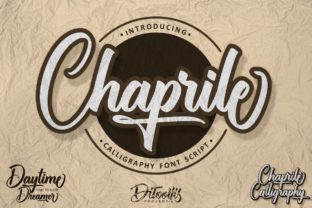 Chaprile: A Modern Script Font for Creative Makers