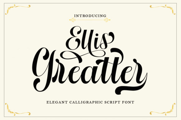 Ellis Greatter Font for Small Business Branding