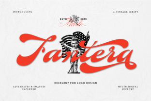 Fantera Font: A Vintage Script for Nostalgic Branding
