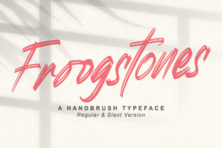 Froogstones: A Delightful Handwritten Script Font for Crafters