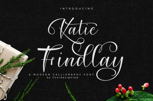 Katie Findlay Font Adds Elegance to Branding