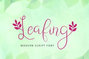 Leafing Font: A Natural Touch for Your Brand Identity