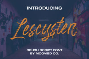 Lescyster Font for a Polished and Memorable Brand Look