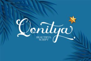 Qonitya Font: Elevate Your Brand with Script Typography