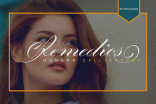 Remedios Font: A Script Typeface for Digital Elegance