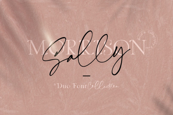 Sally Morrison Duo: The Perfect Script Font for Modern Campaigns