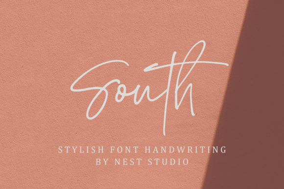 South Font: A Handwritten Script for Editorial Elegance