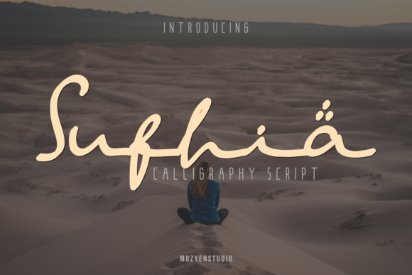 Sufhia: A Script Font for Thoughtful Design and Elegance