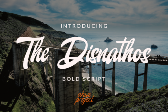 The Disnathos Font: A Bold Script for Vintage-Inspired Branding