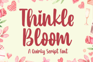 Thinkle Bloom Font: A Quirky Script for Creative Projects