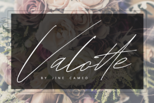 Valotte: A Playful Script Font with Elegance